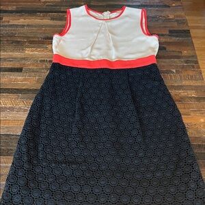 Pink Martini Kids Dress with Black and Red Lace